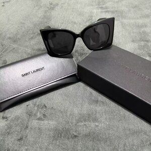 YSL black flame sunglasses